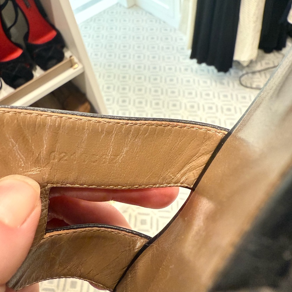 Hermès Black Oran Sandals - Picture 4 of 4